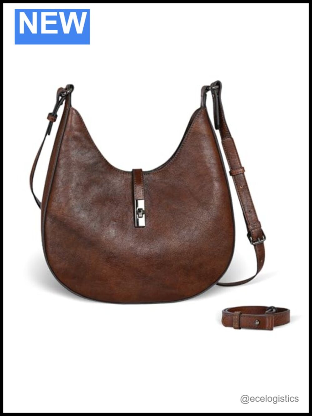 Vintage Hobo Handbag Crossbody Purse Women Leather Shoulder Bag Travel Everyday